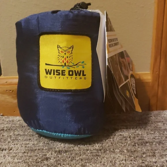NWOT Wise Owl Outfitters Portable One Person Hammock - Picture 2 of 8